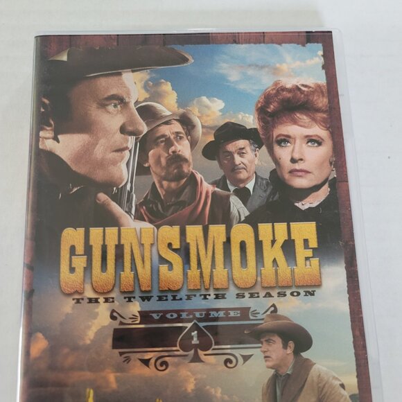 Gunsmoke DVD: The Twelfth Season, Vol. 1 2016 4-Disc Set - Picture 2 of 13